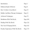 Table of Contents